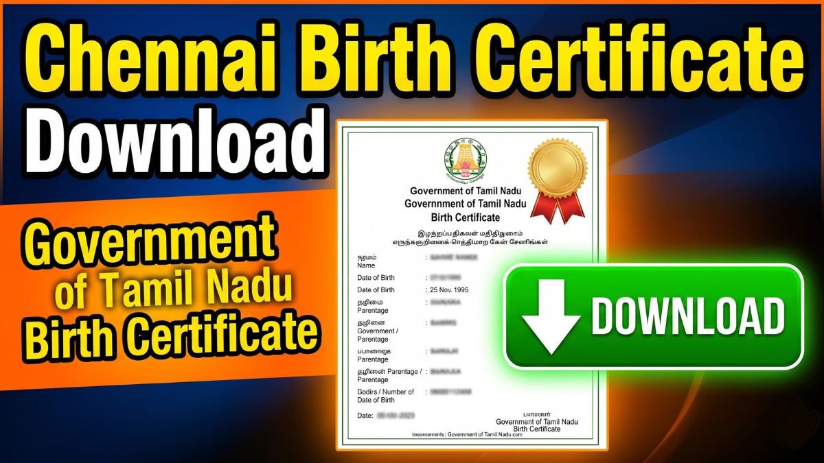 Birth Certificate Download Chennai