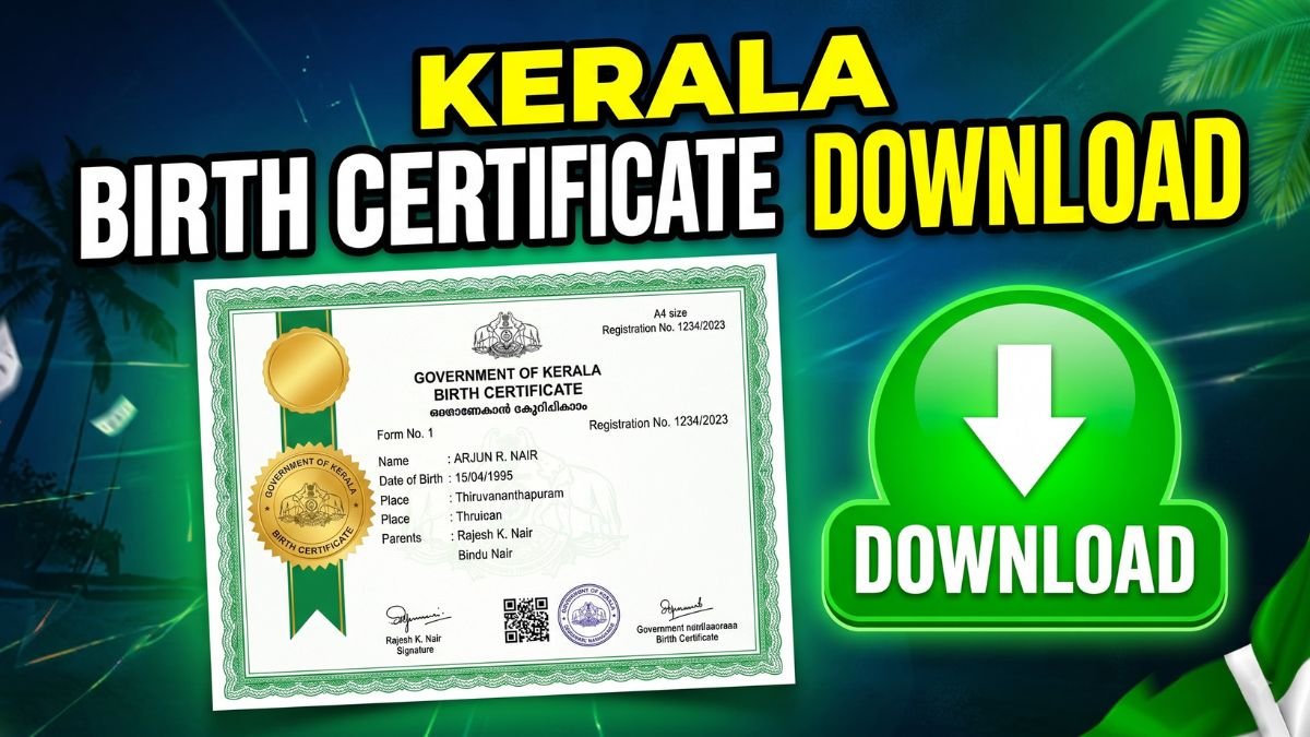 Birth Certificate Download Kerala