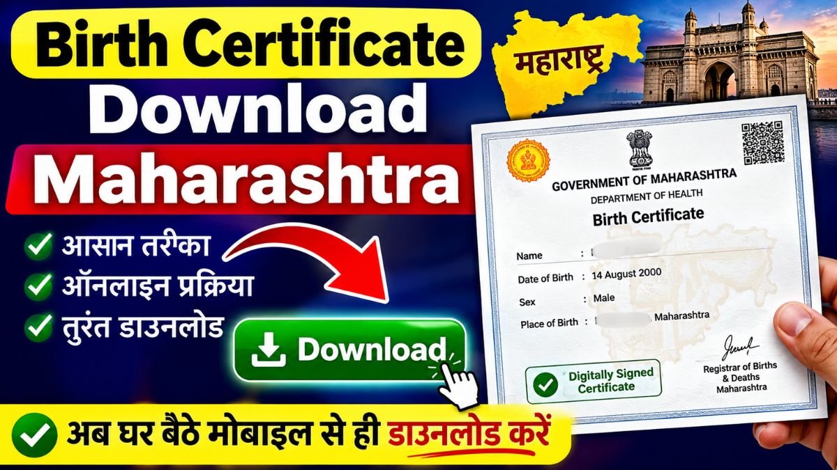 Birth Certificate Download Maharashtra